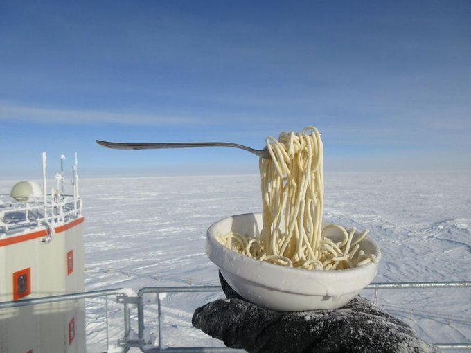 What people cook in Antarctica