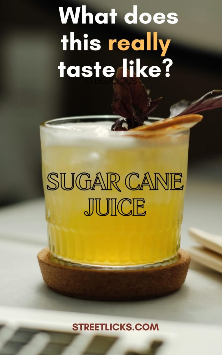 What does Sugarcane juice taste like?